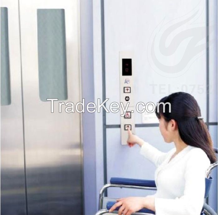 Machine Room Gearless Drive Hospital Passenger Elevator