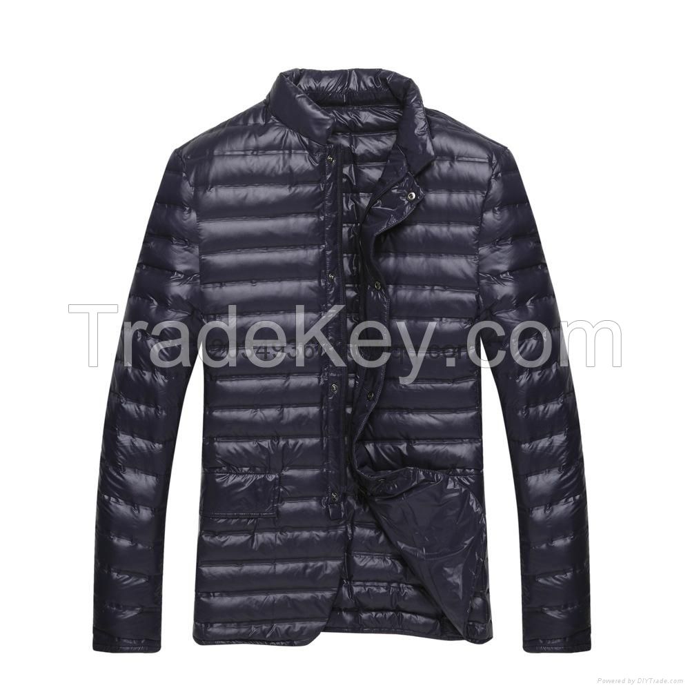 Men's Warm Duck Down Cotton Padded Jacket Winter Coat Outwear