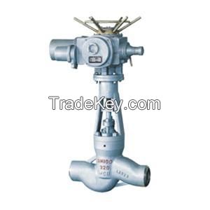 Vacuum exhaust steam globe valve apply for power station