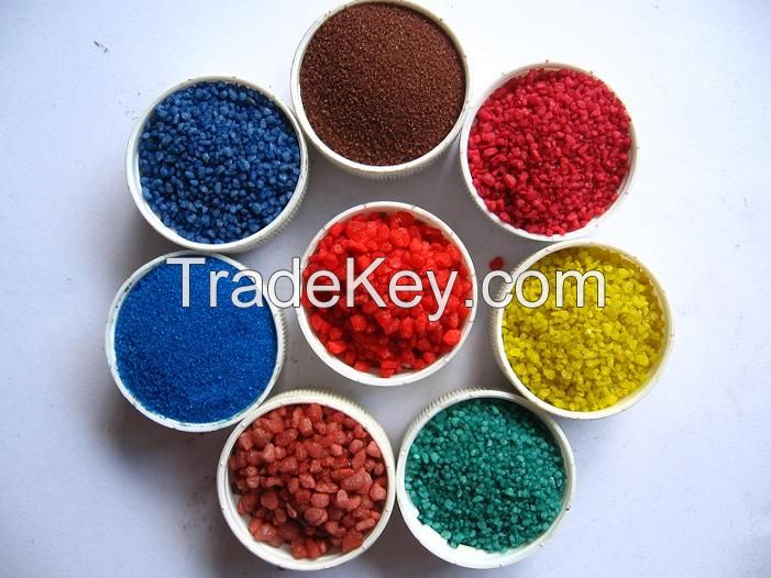 silica sand / color silica sand for epoxy floor /terrazzo floor/polished concrete floor