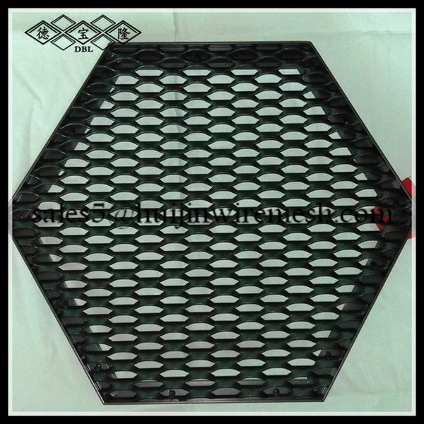 aluminum facade mesh/decorative aluminum expanded metal mesh