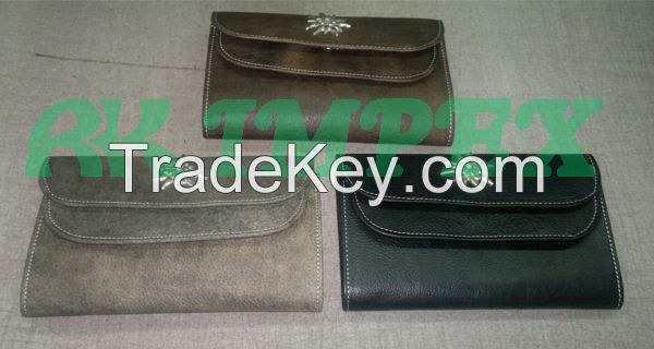 Leather Ladies Clutch