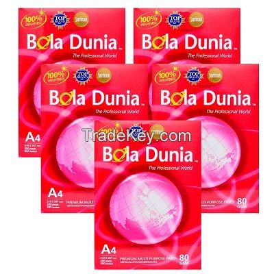 Bola Dunia A4 80gsm  (USD 0.40)