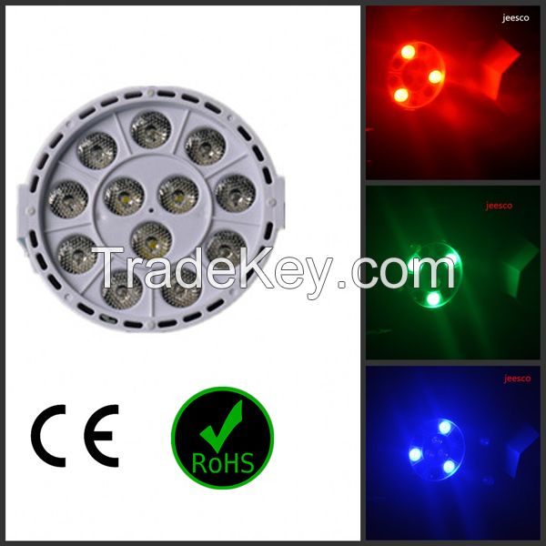 2016 Newest 12pcs LED RGBW mini par light