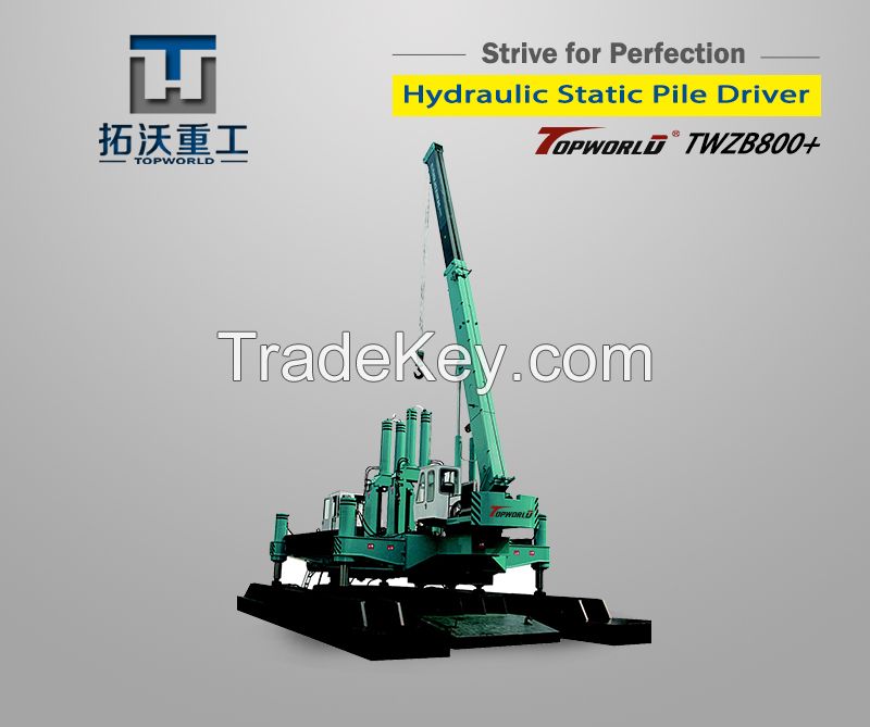 hydraulic presure static pile driver