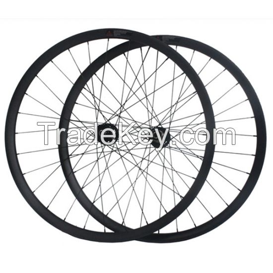 Clincher Carbon fiber MTB Wheels