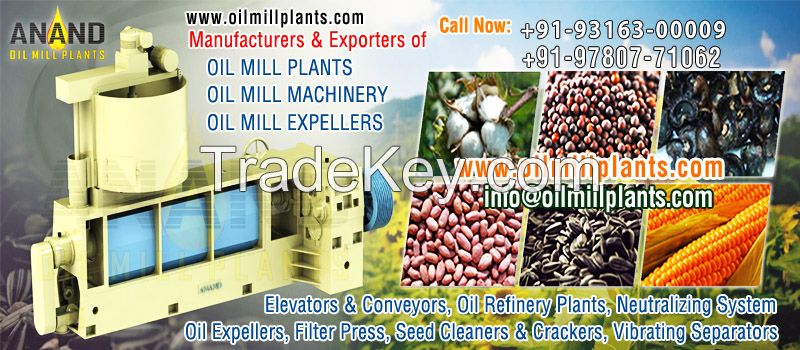 Caster Seed Oil Expeller Machine Manufacturers Exporters in India Punjab