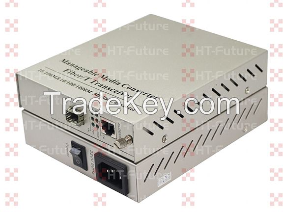 10/100/1000M Gigabit Ethernet Fiber Media Converter (Managed)