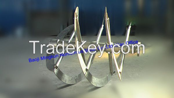 Grade 1, 2, 5, 6, 7, 9, 12, 23 China customized titanium alloy product