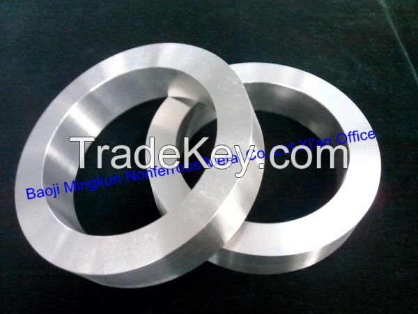 Grade 1, 2, 5, 6, 7, 9, 12, 23 titanium and titanium alloy forged rings disc