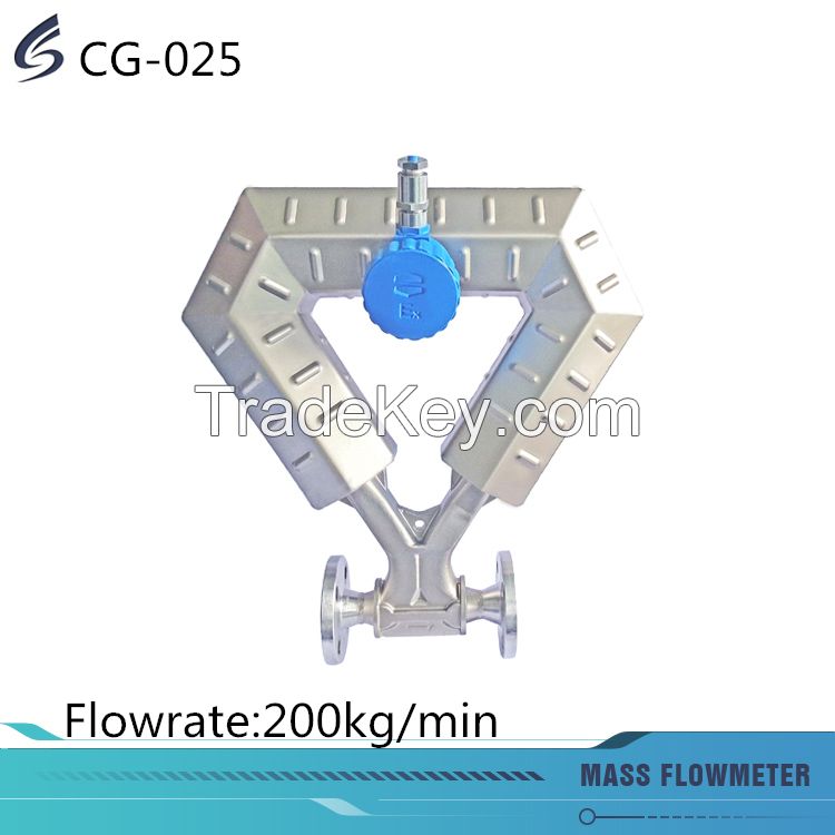 Mass flow meter with high qualilty
