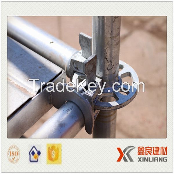 Good quality HDP ringlock scaffolding system for high-rise building
