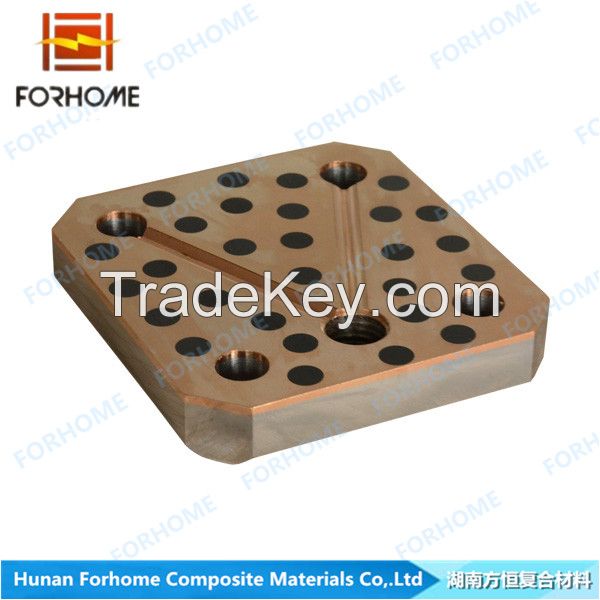 Sell  Bimetal Bronze Alloy Steel Self-lubricating Clad Sliding Plates