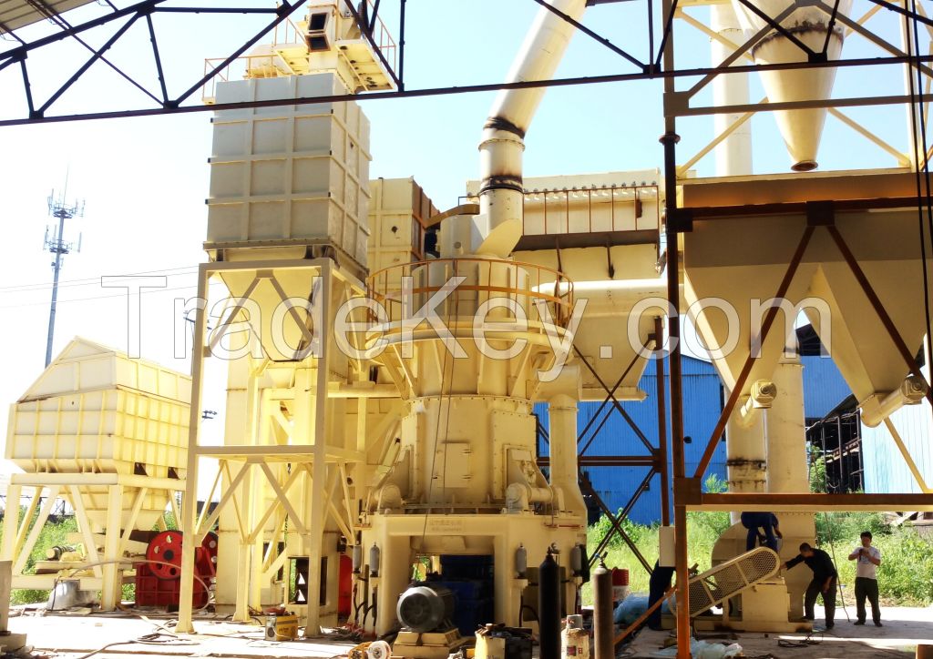 Grinding Mill/ Powder Processing Machinery/ Pluverizer for talcum powder, calcium carbonate, kaolin, bentonite and other powder making
