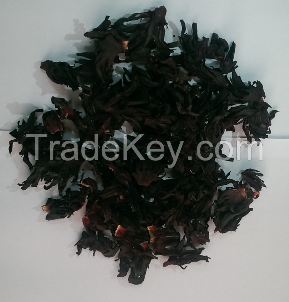 Dried hibiscus flower