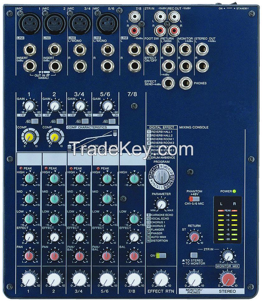 Professional Mixing Console Series MG82CX