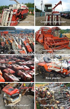 Japanese used construction machinery and agricultural equipment