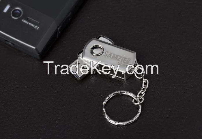 New custom design 8gb keychain usb flash memory drive