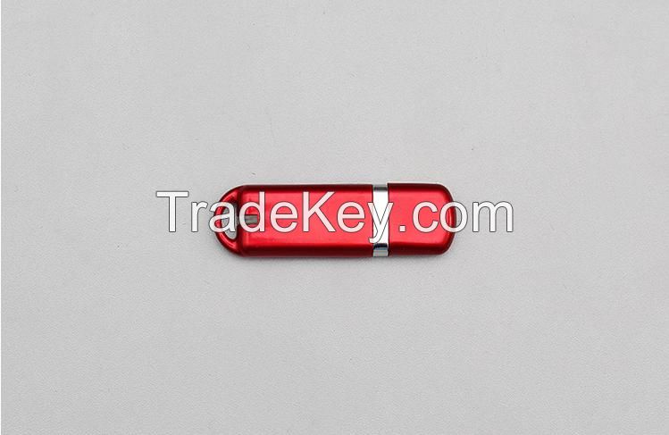 Gift red plastic wholesale USB flash drive