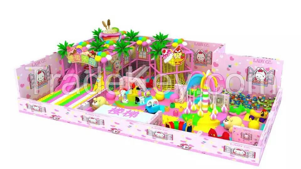 Commercial indoor soft playground equipment for children