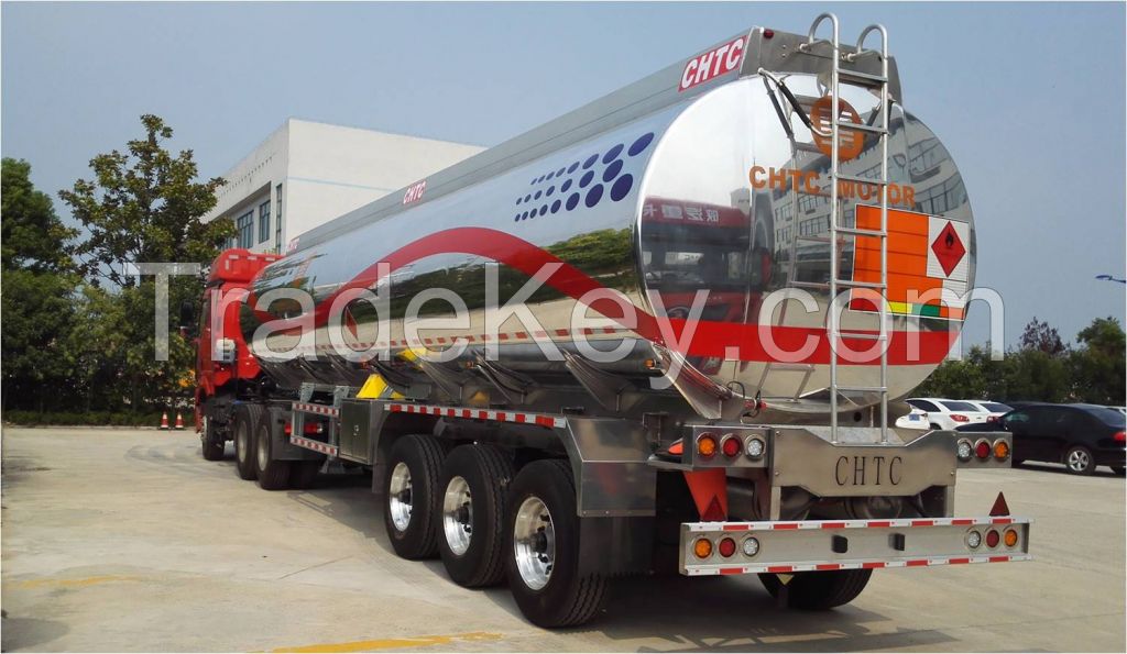 ALUMINUM ALLOY OIL TANKER SEMI-TRAILER