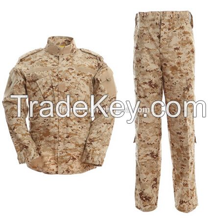Wholesale army camouflage jacket and trouser