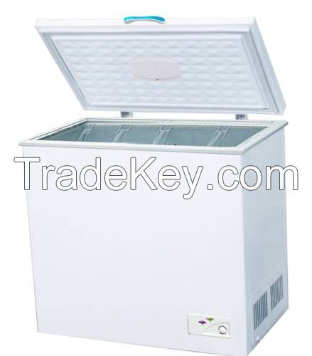 Single-box top-door freezer