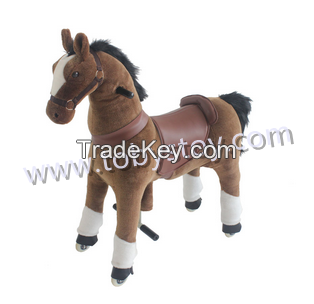 mechanical ride on horse toy, riding horse toy Pony Cycle with wheels