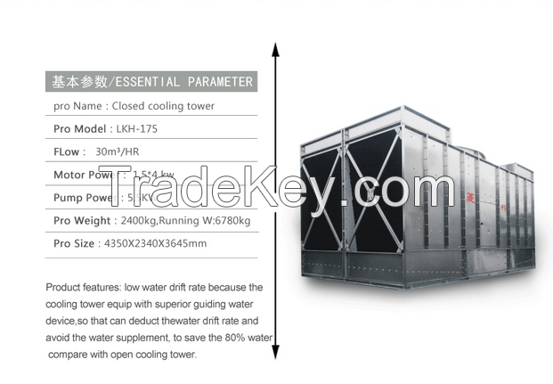 LKH-175 Series Closed Square Cooling Tower