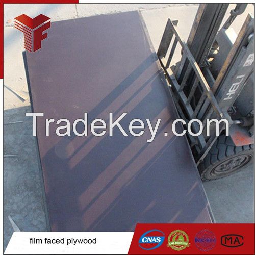 18mm film faced plywood marine plywood(brown color)