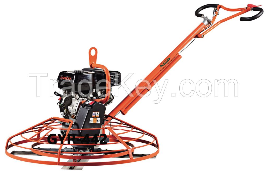 Concrete Walk-Behind Power Trowel Gyp-442 Series with Lifting Tube Concrete Finishing Walk-Behind Power Trowel