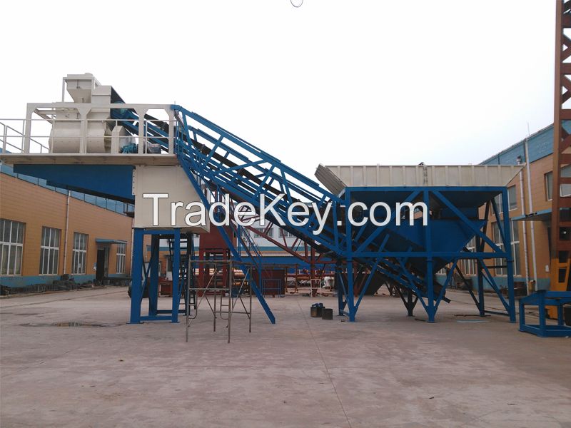 China Famous Minrui Group YHZS35 Mobile Concrete batching plant