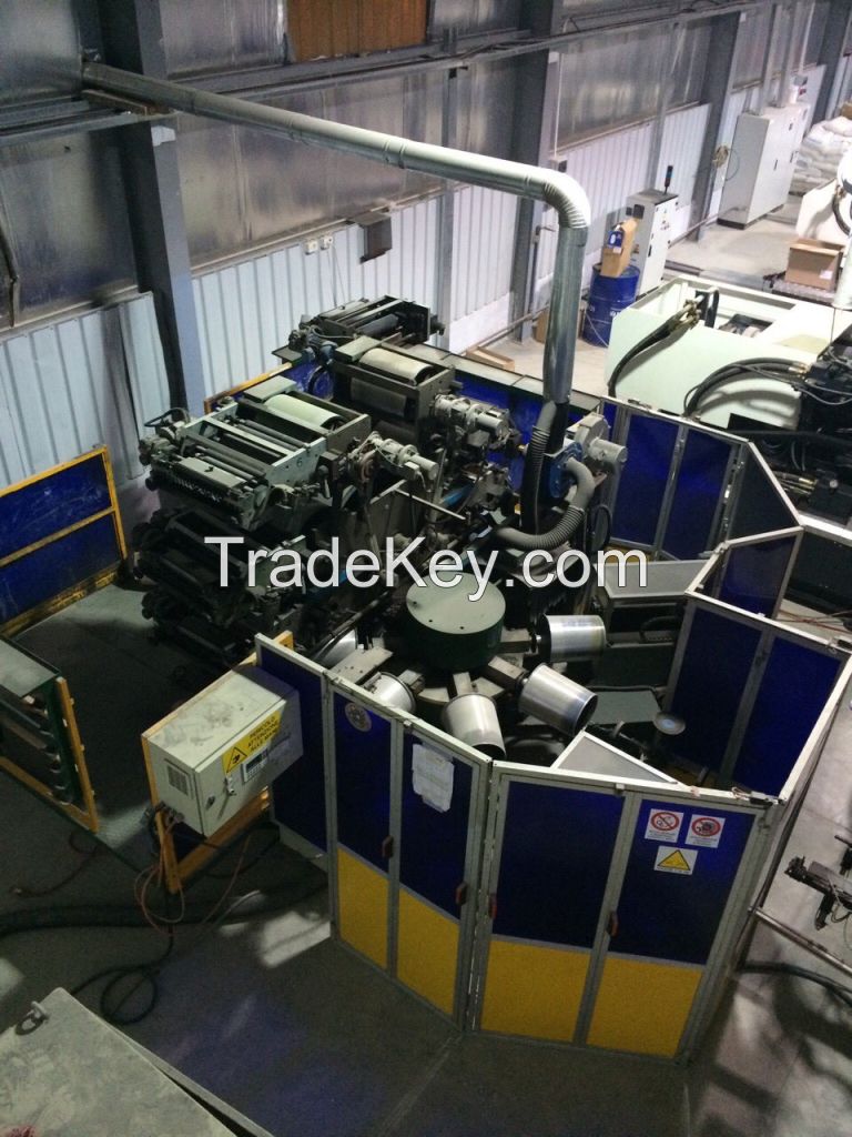 Used Moss dry-offset Printing machine for Plastic pail