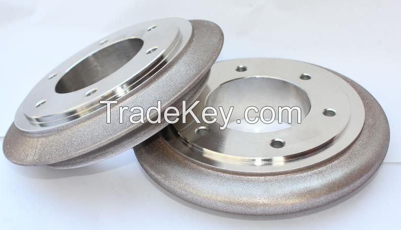 CBN grinding wheel for screw rotor profile grinding