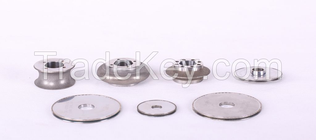 Electroplated CBN grinding wheel