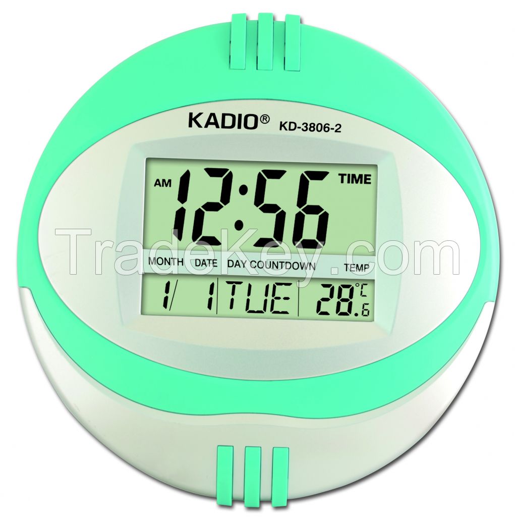 Digital LCD Digital Clock KD-3806-2