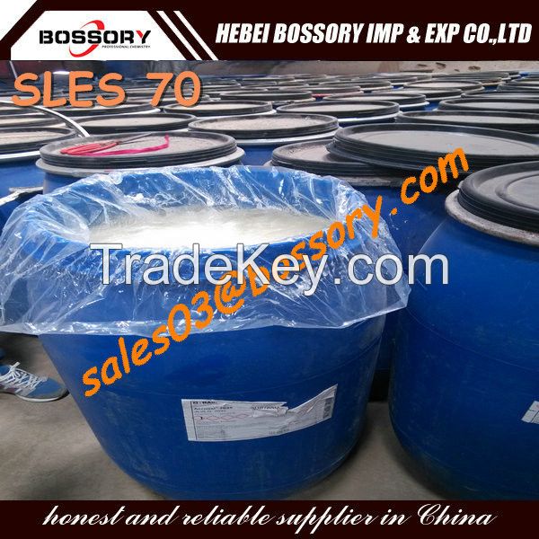 SLES 70% /TEXAPON N70 /Sodium Lauryl Ether Sulfate 70%