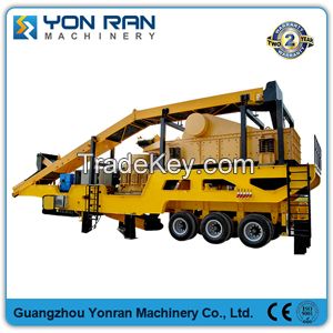 Yonran Stone Crusher YRG Mobile Crushing Plant flexible in Stone Crushing