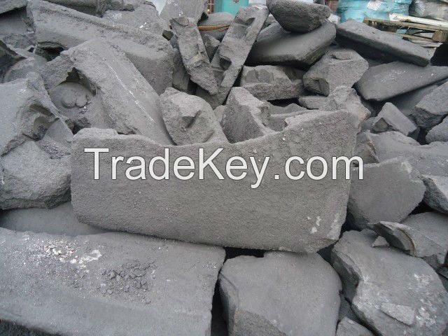 Carbon anode with High carbon content
