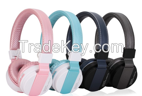 stereo Wireless Bluetooth V3.0 earphone bluetooth headband headphone for mobile phone