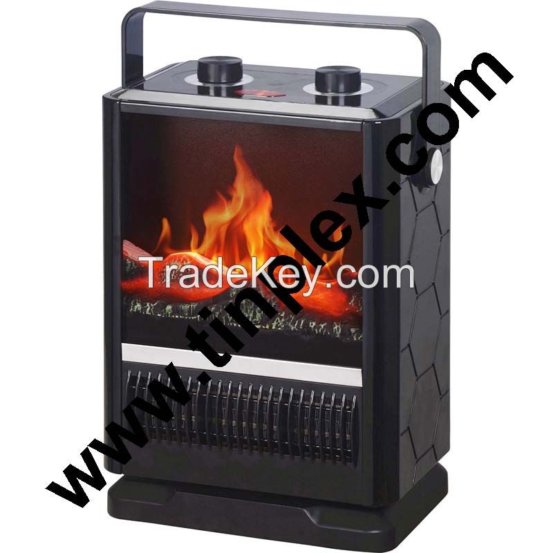 Good Quality low Price small 220v-240v electric fireplace with shake function