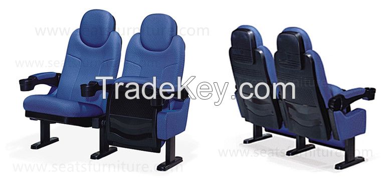 comfortable fixed fabric cinema seats LS-621