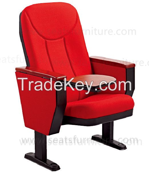 plastic auditorium chair with writing pad LS-522