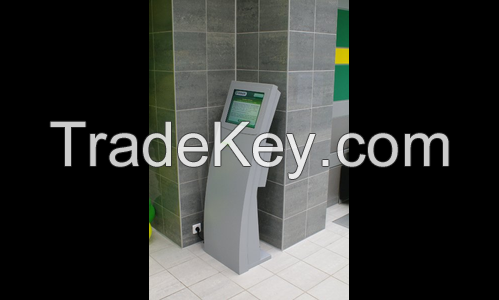 Information touch screen kiosk