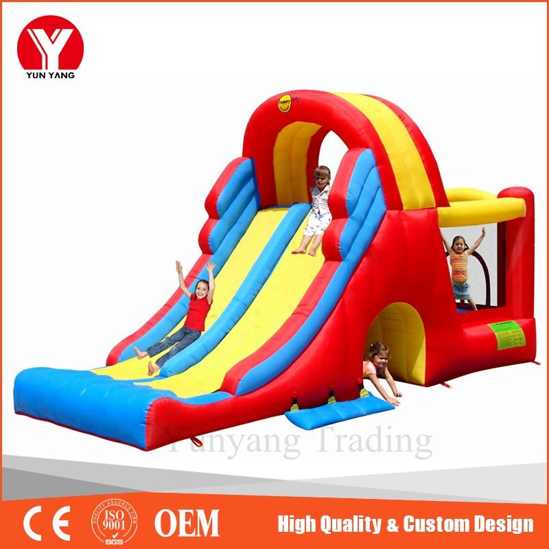 nflatable castle, Lovely cheap inflatable air castle with slide for kids