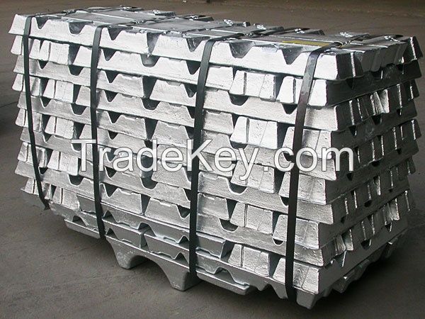 China High Quality Pure 99.7% 99.9% Aluminium ingot