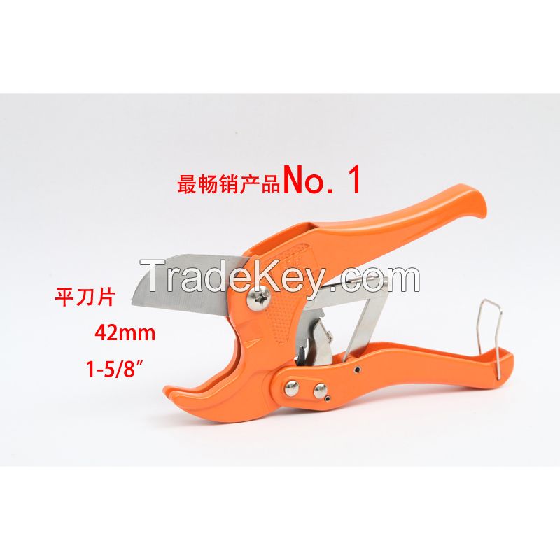 42mm PVC/CPVC/Poly/Pex/PE/PPR Plastic Pipe Cutter, Plumbing Tool, Pipe Tool