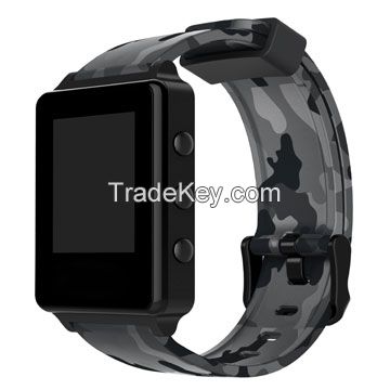 2016 high quality TPU smart Bluetooth bracelet watch
