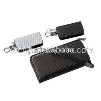 100% Real Carbon Fiber Wallet with Genuine Leather