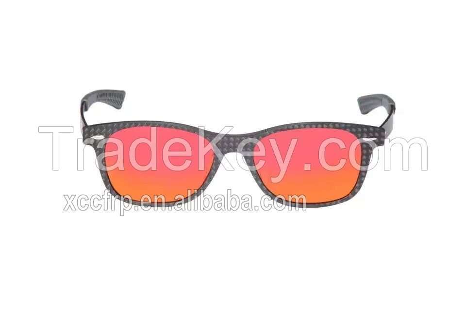 Lady's Hot sale summer Carbon Fiber sunglasses style carbon eyeglass frames